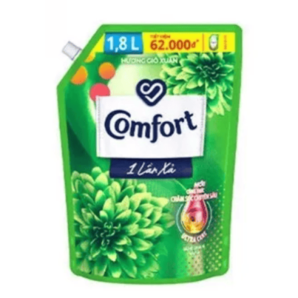 103CFO COMFORT Đậm Đặc 1 Lần Xả Hương Gió Xuân 1800ml/4 túi