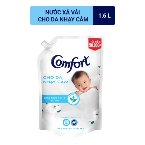 103COMFORT NX Mềm Vải Dịu Nhẹ Thơm Hương Phấn 1.8L/4 túi