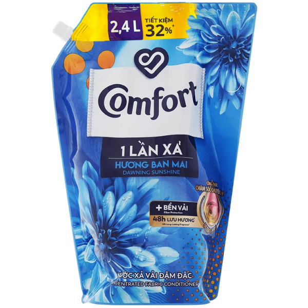 103CFO COMFORT Đậm Đặc 1 Lần Xả Hương Ban Mai 2.4L/4 túi