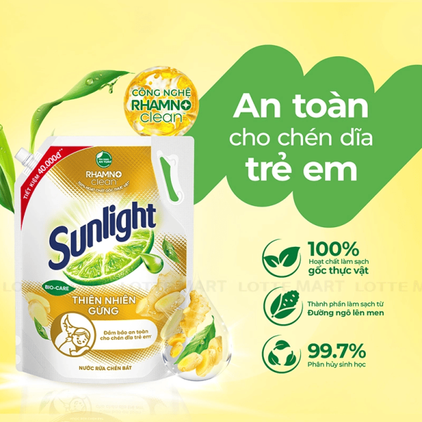 104SUN SUNLIGHT NRC Thiên Nhiên Gừng 3.3kg/4 Túi