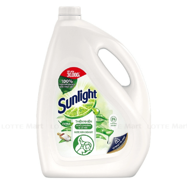 104SUNLIGHT NRC Thiên Nhiên Muối Khoáng Lô Hội3.6kg/3 can
