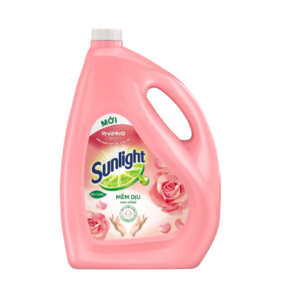 104 SUNLIGHT NRC MEM DIU 3X3.6KG        SUNLIGHT NRC Mềm Dịu Bưởi Tây và H Hoa Anh Đào 3.6kg/3 can