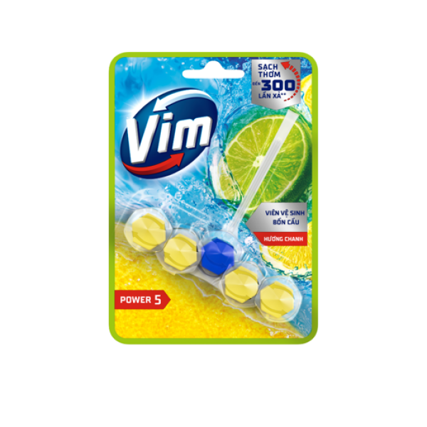 105VIM Viên Treo Bồn Cầu Hương Chanh 50g/9 viên