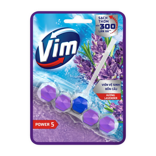 105VIM Viên Treo Bồn Cầu Lavender 50g/9 viên