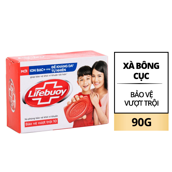 107LFB xà bông cục bảo vệ vượt trội 90g/72 bánh-bánh