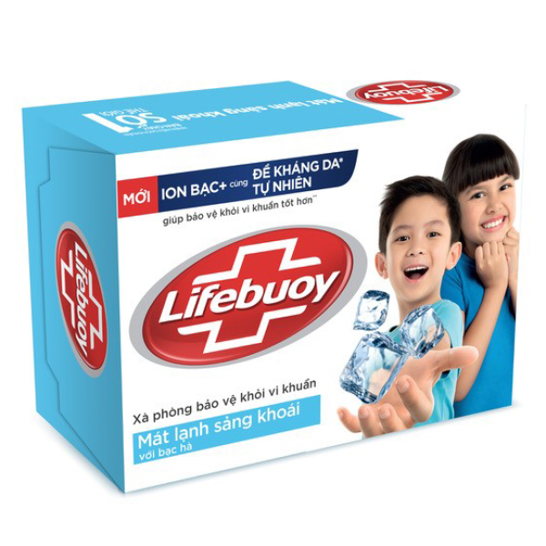 107LFB xà bông cục mát lạnh sảng khoái 90g/72 bánh-bánh