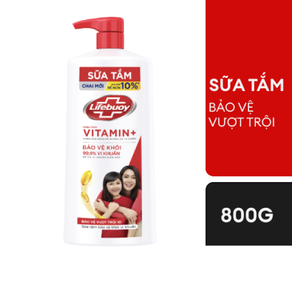 107Lfb Sữa Tắm Bảo Vệ Vượt Trội 800G/12-Túi