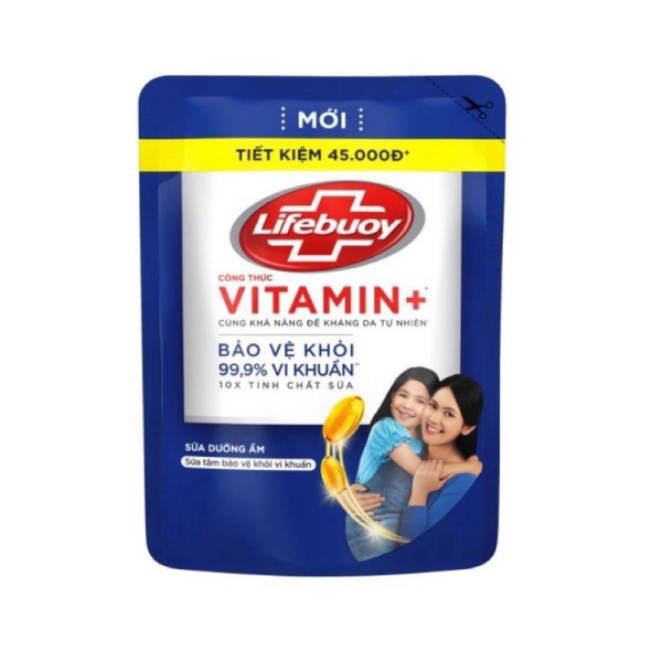 107LFB Sữa Tắm Chăm Sóc Da 800G/12-Túi