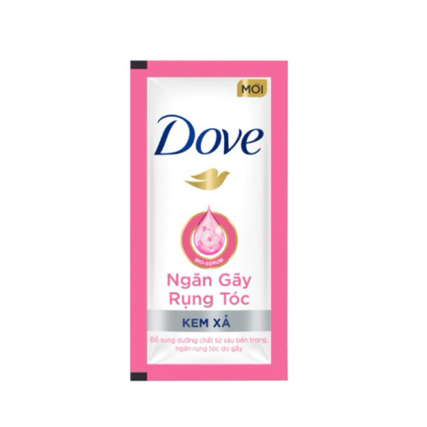 108DOVE Kem xả ngăn gãy rụng tóc 6gx10/84 dây