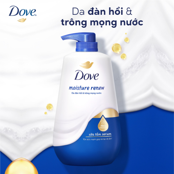 108DOVE Sữa Tắm Serum Tái Tạo Độ Ẩm 500G/12 Chai