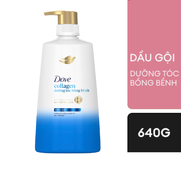 108DOVE Dầu gội dưỡng tóc bồng bềnh 640g/8 chai