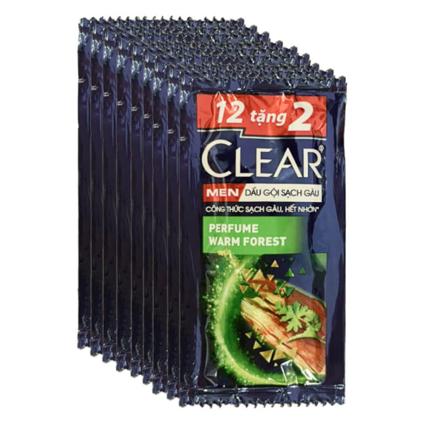 109CLEAR MEN DG Sạch Gàu Hương Nước Hoa Gỗ & Phong Lữ 5gx14/60 Dây