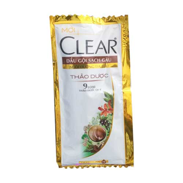 109CLEAR Dầu Gội 9 Thảo Dược Cổ Truyền 6gx10/66 Dây