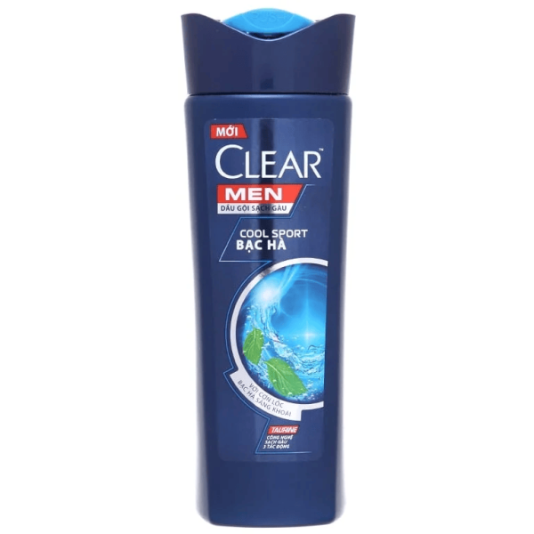 109CLEAR MEN Dầu Gội Mát Lạnh Bạc Hà 170g/36-Chai
