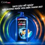 109CLEAR MEN DG SạchGàu Hương Nước Hoa Biển&Hổ Phách 600g/8Chai