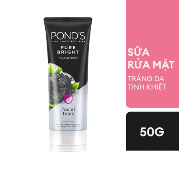 112PONDS SRM Trắng Da Tinh Khiết 50g (1+2PONDS 6.5g)/24 Bộ