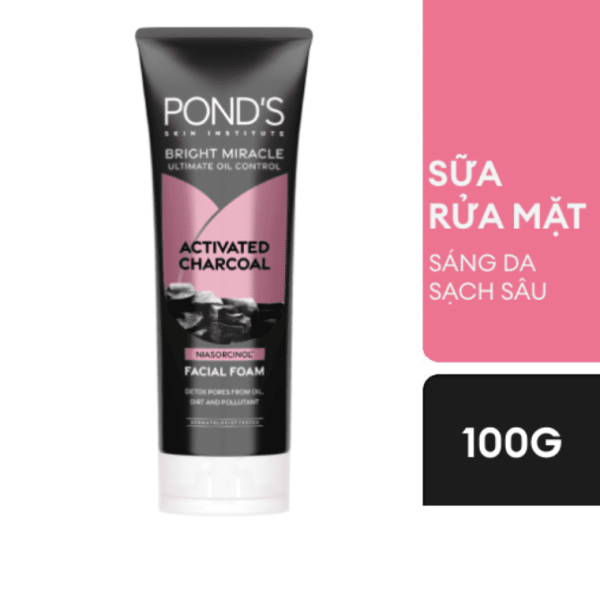 112PONDS Sữa Rửa Mặt Kiềm Dầu 100G (1+ PONDS NTT 100ml)/24 Bộ
