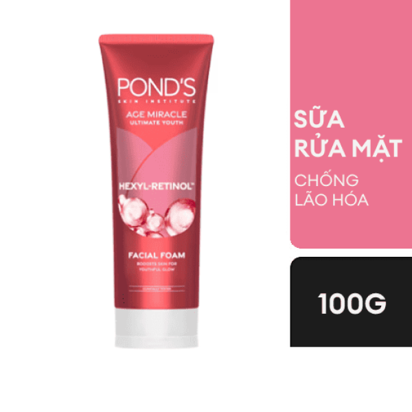 112POND'S Sữa Rửa Mặt Chống Lão Hóa 100g/12 Tuýp