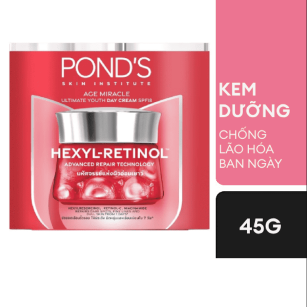 112POND'S Kem Chống Lão Hóa Ban Ngày 45g/12 Hũ