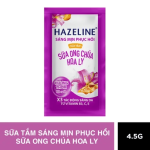 113HA HAZELINE Sữa Tắm Sữa Ong Chúa Hoa Ly 6gx12/84 Dây