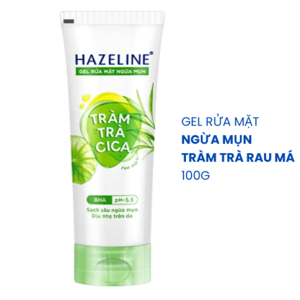 113HA Hazeline gel rửa mặt tràm trà rau má 50g/24 tuýp