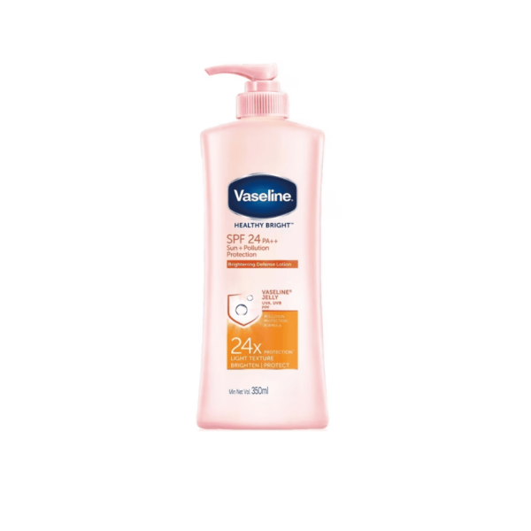 114VASELINE Sữa Dưỡng Thể Sun+Pollution Pro 350ml/12 Chai