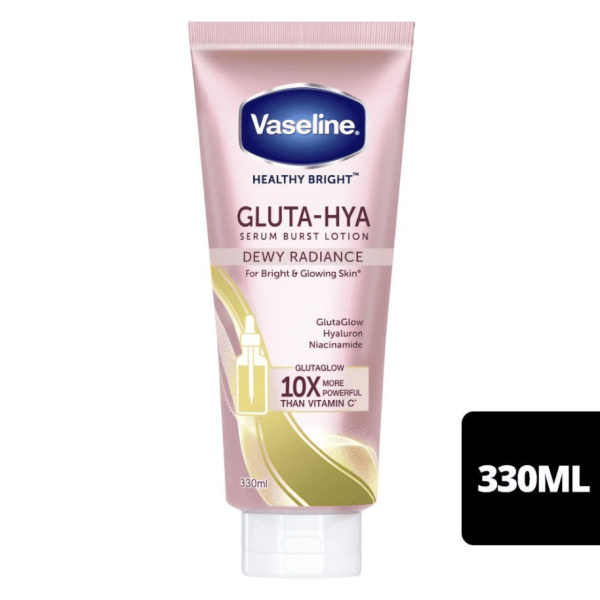 114VASELINE SDT Gluta-Hya Dưỡng Da Sáng Rạng Rỡ 330ML/12 Tuýp