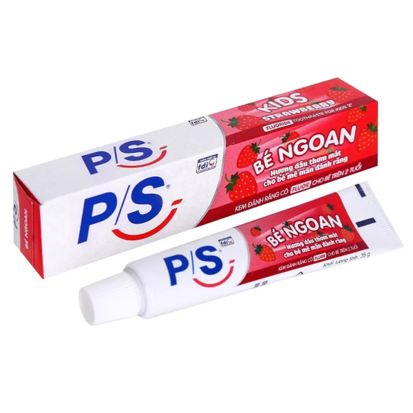315 P/S KĐR Bé Ngoan Hương Dâu 90g/60 ống