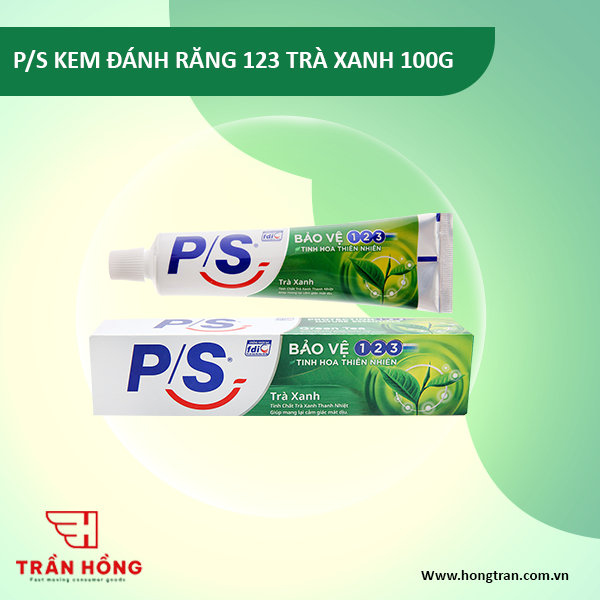 315KĐR P/S Trà Xanh 100g/60-ống