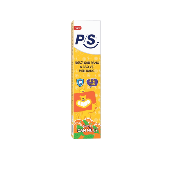 315PS KĐR trẻ em 2-6 tuổi hương cam 90g/60