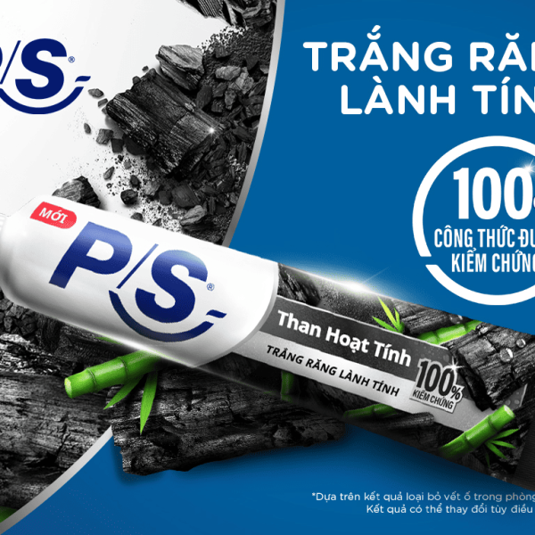 315PS P/S KĐR TRẮNG RĂNG THAN HOẠT TÍNH & TRE 230G/36 ống
