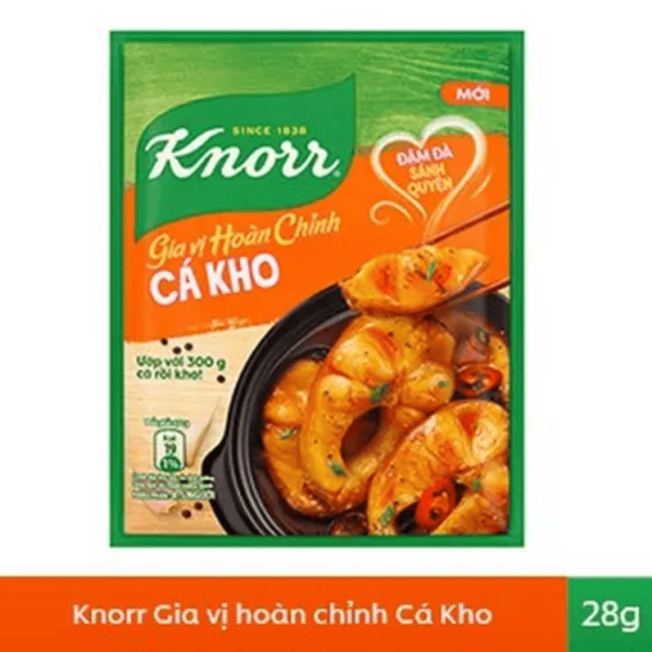 824KNORR GVHC cá kho riềng 28g/10-dây