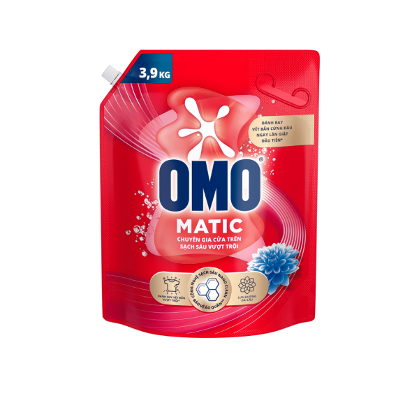 101OMO Nước Giặt Cửa Trên 3.9kg/4-Túi