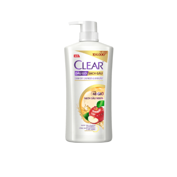 109CLEAR dầu gội 48 giờ sạch gàu ngứa 880g/8-Chai