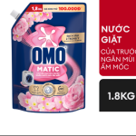 101OMO Nước Giặt MG Cửa Trước Ngăn Ngừa Mùi Ẩm Mốc 1.8kg/4 túi
