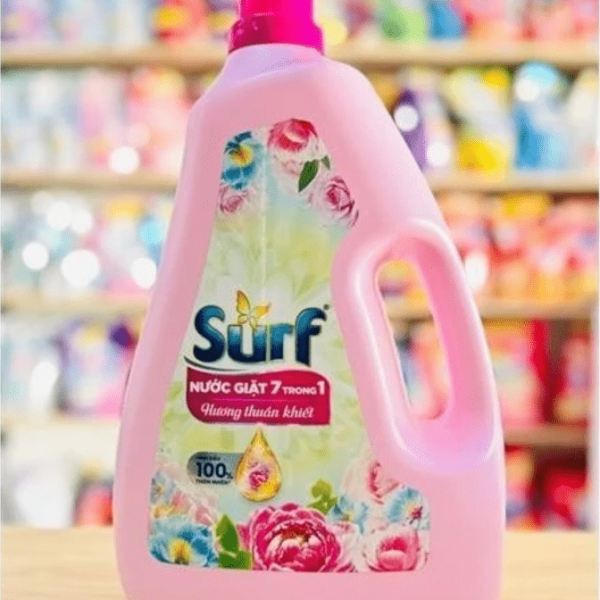 102SURF NG Thiên Nhiên 7trong1 Hương Thuần Khiết 3.6kg/4 chai
