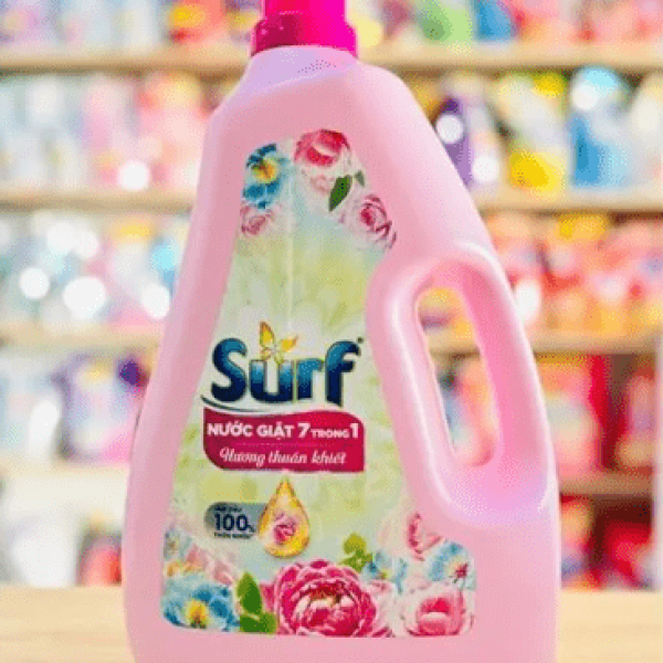 102SURF NG 7trong1 Hương ThuầnKhiết 3.6kg (1+1 OMO NG412g)/3 Bộ