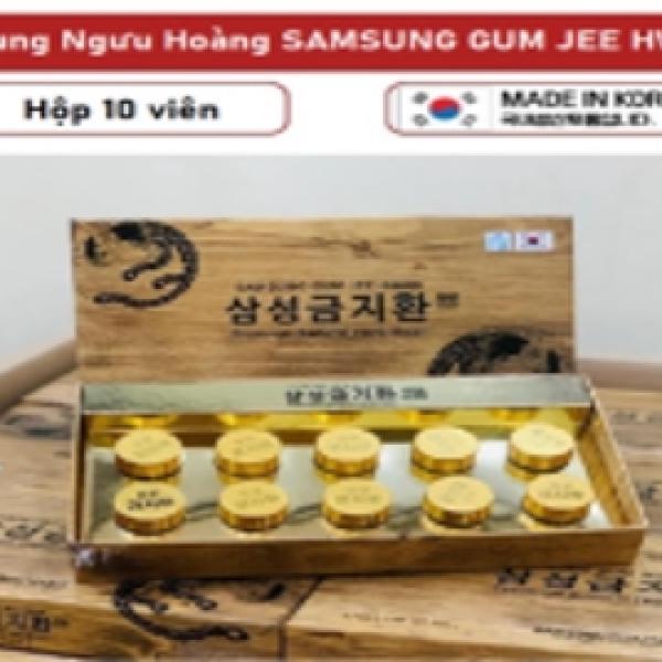 An Cung bổ não hộp giấy 10v. GUM JEE HWAN SAMSUNG (3.75g x 10 viên) - thùng 40
