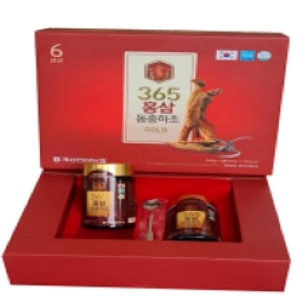 Cao hồng sâm đông trùng hạ thảo 365 sét 2-Chiết xuất hồng sâm hàn quốc & đông trùng hạ thảo 365 KOREAN RED GINSENG & CORDYCEPS GOLD (thùng 10 hộp)