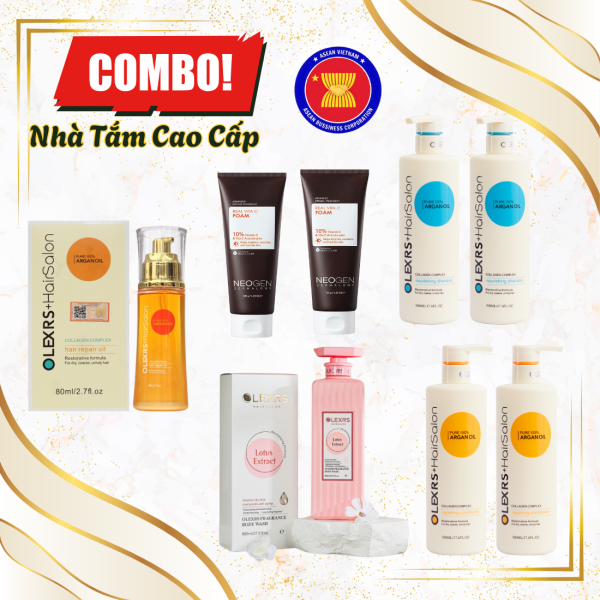 Combo Nhà Tắm Cao Cấp Hàn Quốc