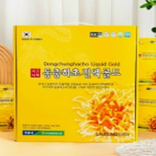 Nước đông trùng vàng Dongchunghacho Liquid Gold
 ( thùng 5 hộp)