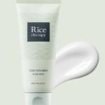 Sữa rửa mặt On The Body Rice Therapy - Kháng viêm, sạch khuẩn (Dành cho da dầu mụn)