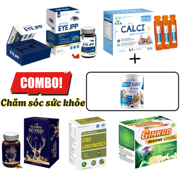 Combo chăm sóc sức khỏe 01