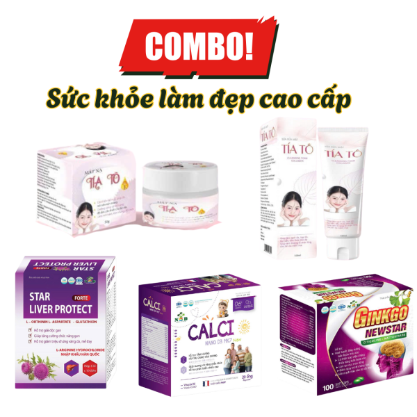 Combo sức khỏe làm đẹp cao cấp 01