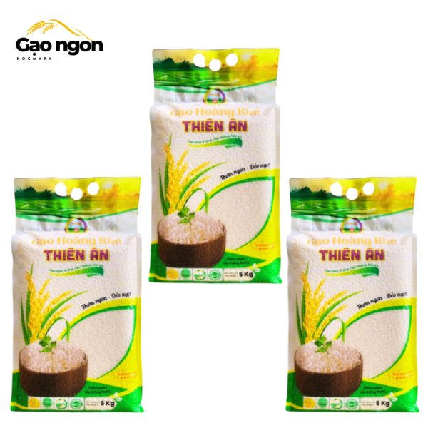 10 Túi Gạo Hoàng Kim Thiên Ân ST25 – Gạo Ngon Nhất Thế Giới, Tốt Cho Sức Khỏe
