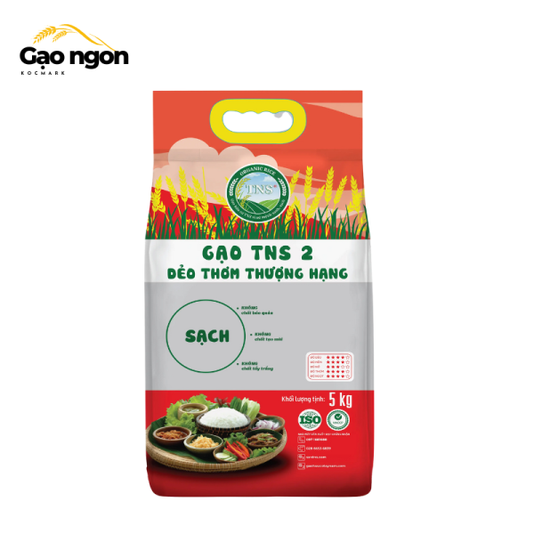 COMBO 10 TÚI GẠO HỮU CƠ TNS2