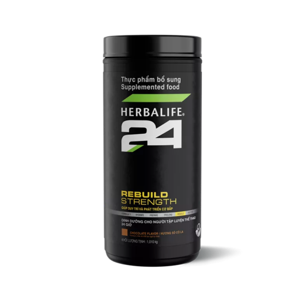 Herbalife Nutrition Vận Động & Tăng Cường Sự Tỉnh Táo Herbalife 24 Rebuild Strength – Hương Sô Cô La